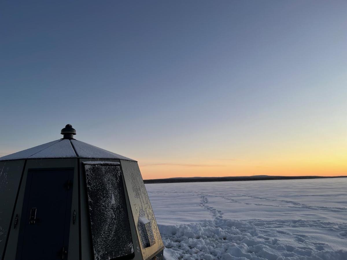 Vikajaervi Lake View Experience Igloos 로바니에미 외부 사진