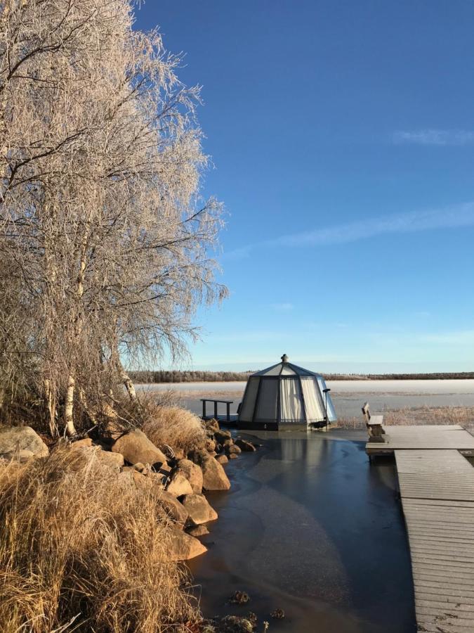 Vikajaervi Lake View Experience Igloos 로바니에미 외부 사진