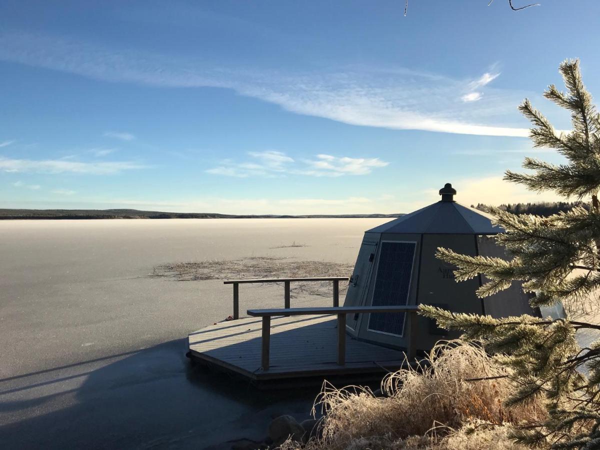 Vikajaervi Lake View Experience Igloos 로바니에미 외부 사진