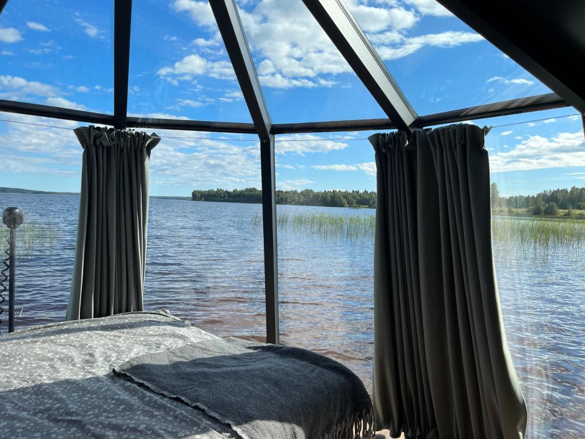 Vikajaervi Lake View Experience Igloos 로바니에미 외부 사진