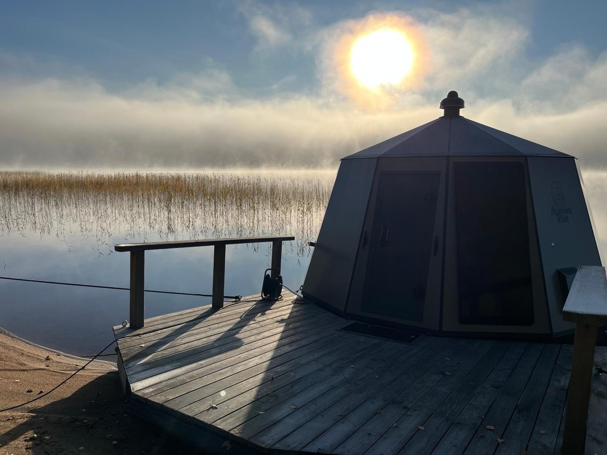 Vikajaervi Lake View Experience Igloos 로바니에미 외부 사진