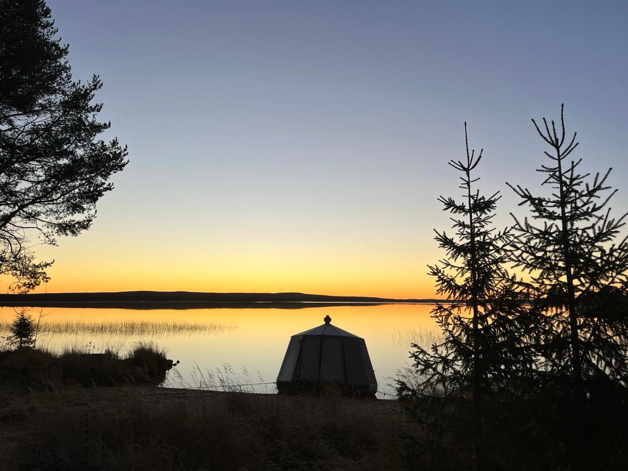Vikajaervi Lake View Experience Igloos 로바니에미 외부 사진